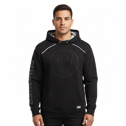 Sweat à Capuche Marvel The Punisher Skull Noir MARVEL Sweat-shirt