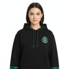Sweat Harry Potter Serpentard Crest Noir et Vert Harry Potter Sweat-shirt
