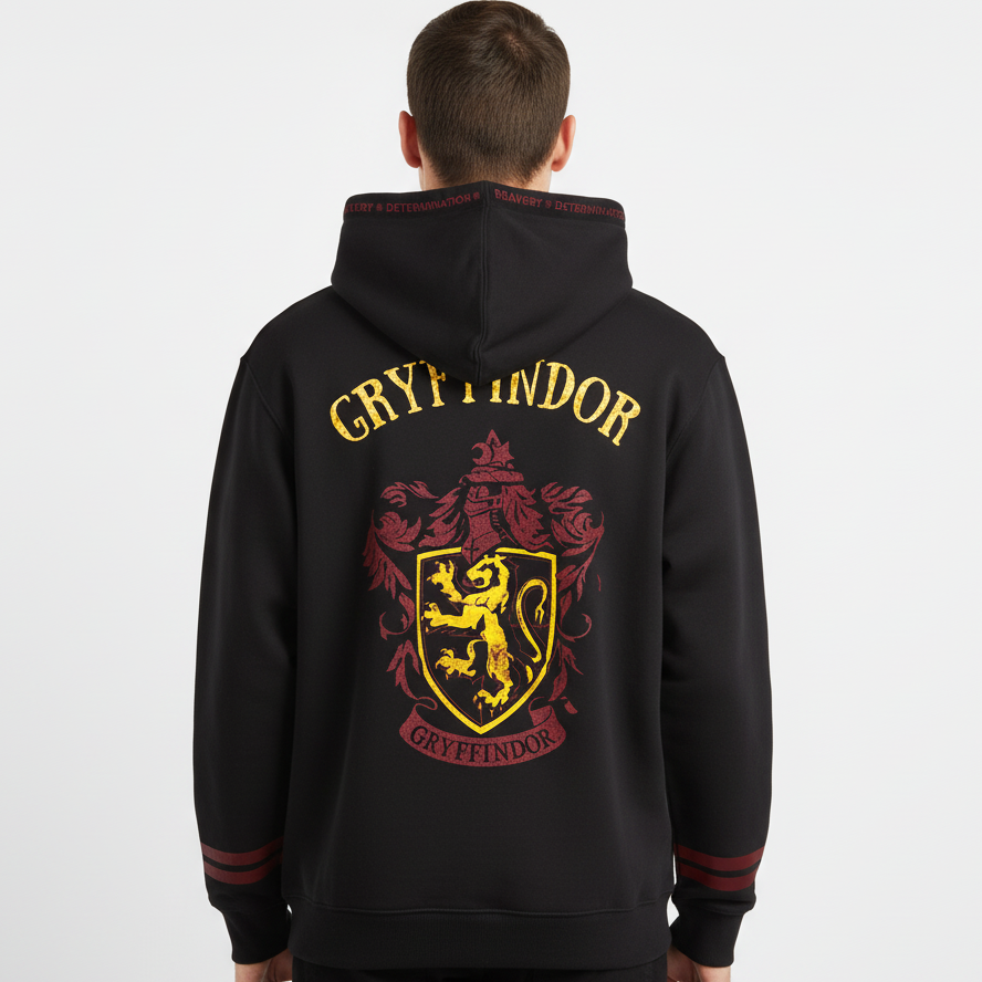 Sweat à Capuche Harry Potter Officiel – Gryffondor House Crest Harry Potter Sweat-shirt