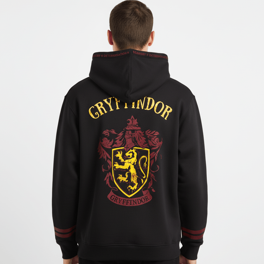 Sweat à Capuche Harry Potter Officiel – Gryffondor House Crest Harry Potter Sweat-shirt