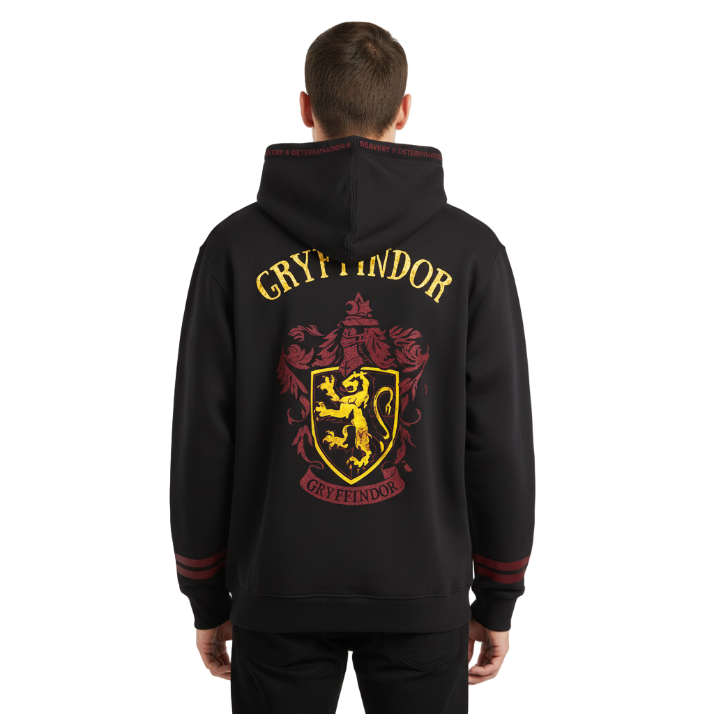 Sweat à Capuche Harry Potter Officiel – Gryffondor House Crest Harry Potter Sweat-shirt