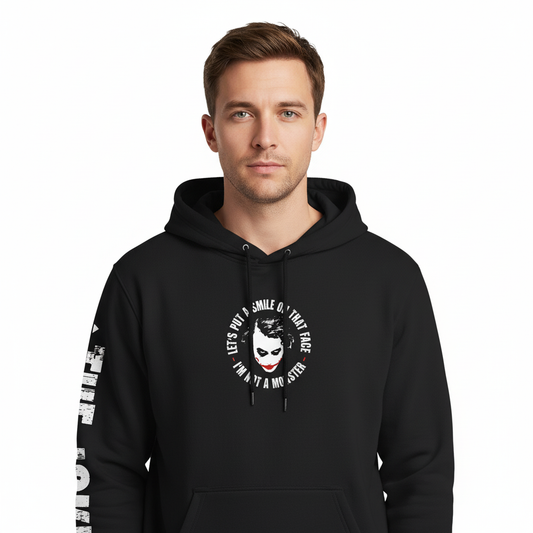 Sweat à Capuche Joker Officiel – Let’s Put a Smile / Why So Serious DC Comics Sweat-shirt