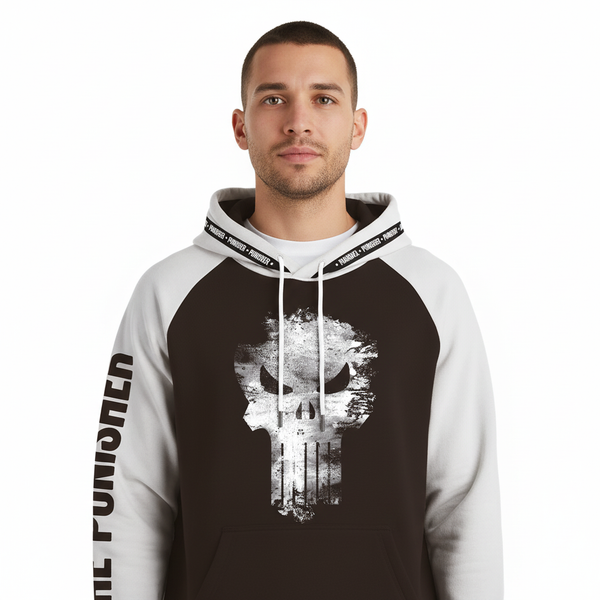Sweat à Capuche Marvel The Punisher Officiel – Distress Skull MARVEL Sweat-shirt