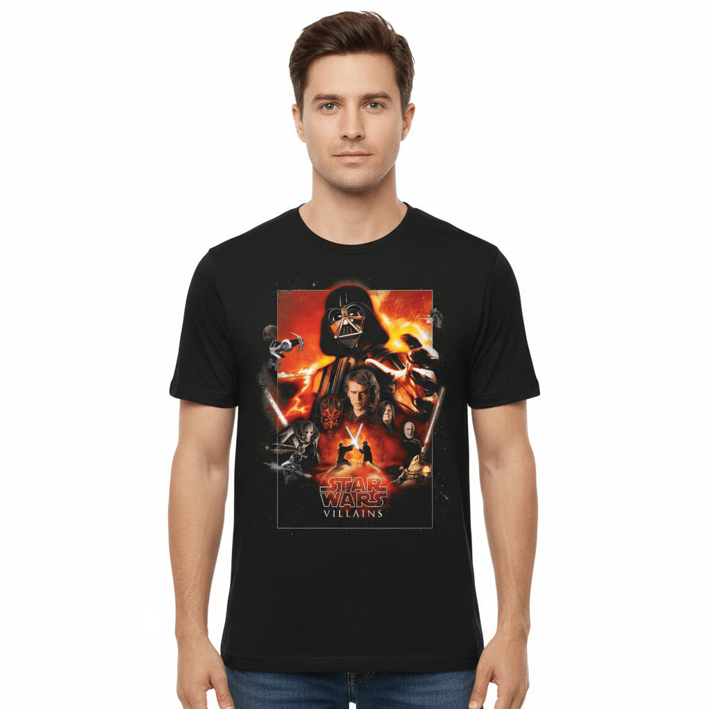 T-shirt Star Wars Officiel – Villains Dark Side
