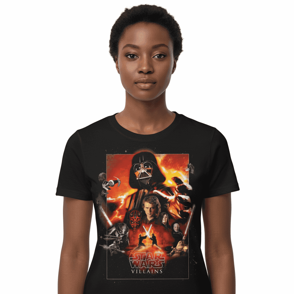 T-shirt Star Wars Officiel – Villains Dark Side