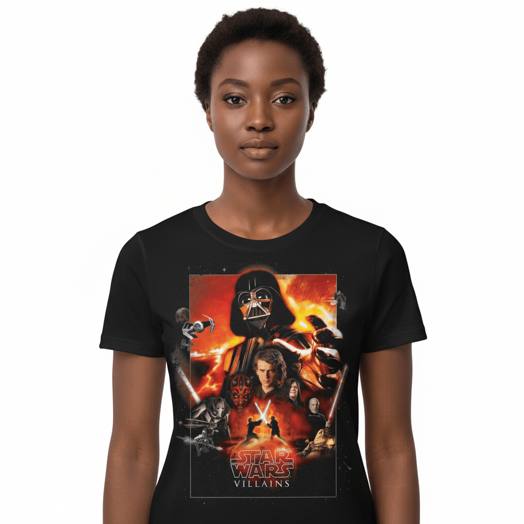T-shirt Star Wars Officiel – Villains Dark Side