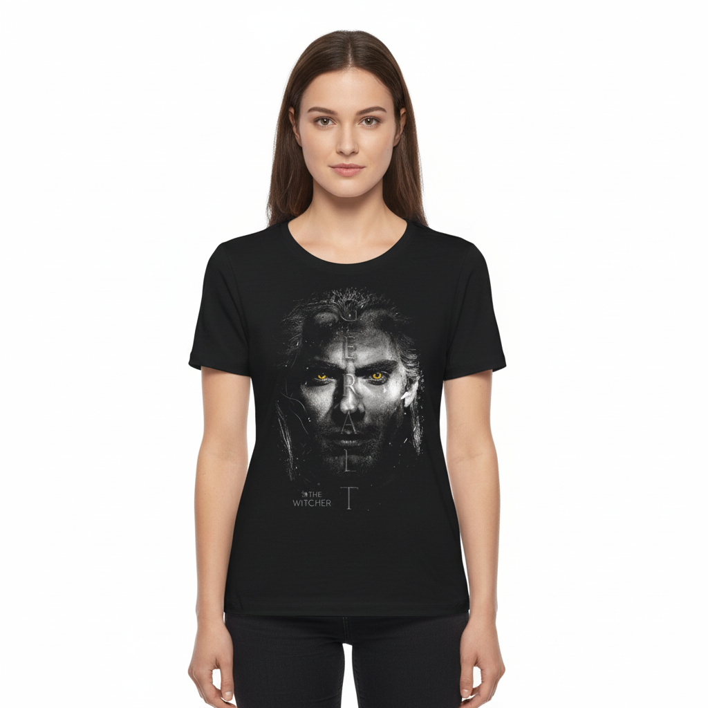 T-shirt Geralt de Rivia - Fan de The Witcher