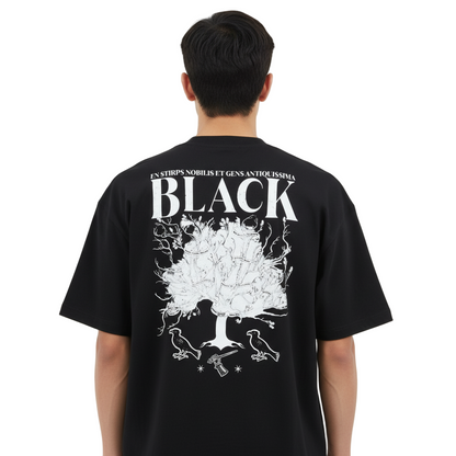 T-shirt Harry Potter Officiel - Maison Black