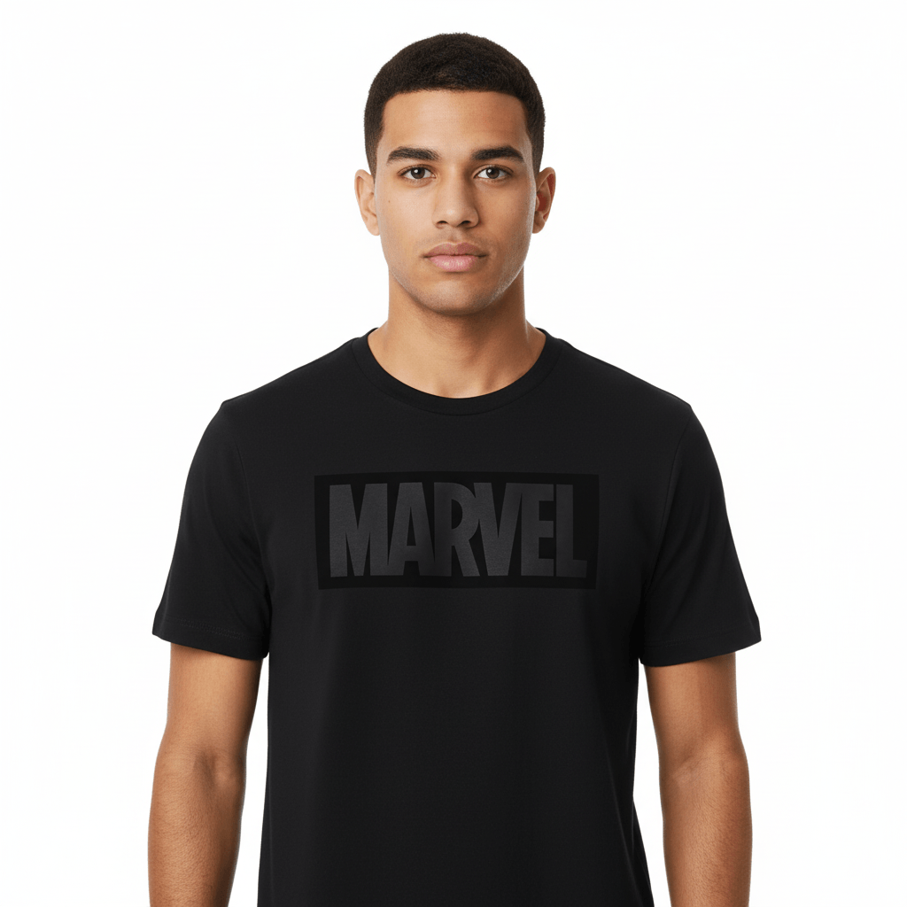 T-shirt Marvel Logo -MARVEL LOGO 3D