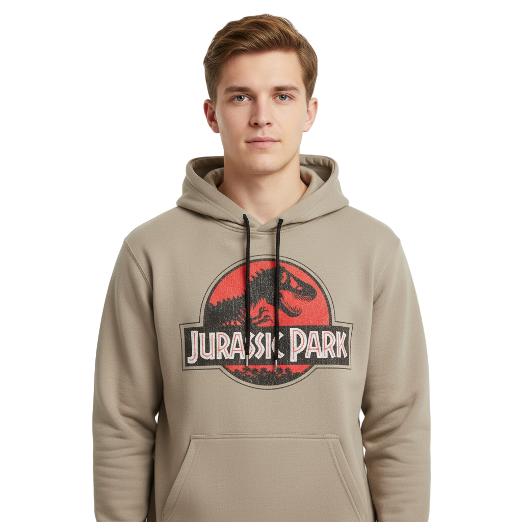 Hoodie Unisexe Jurassic Park Officiel