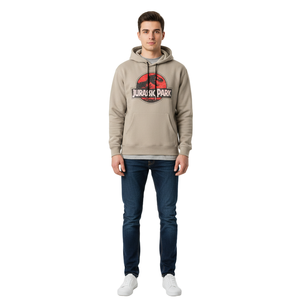 Hoodie Unisexe Jurassic Park Officiel