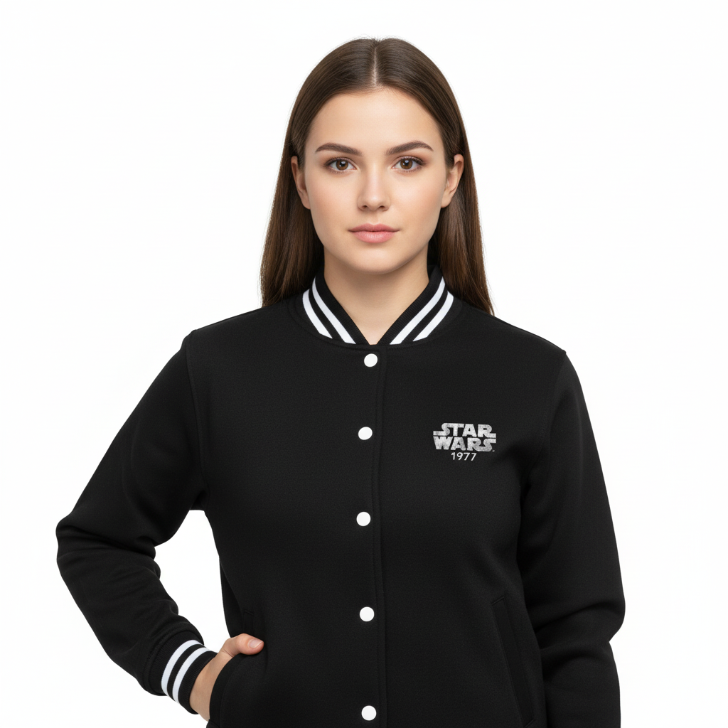 Veste Teddy Star Wars Officielle – Édition 1977 Logo