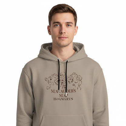 Hoodie Maraudeur Harry Potter Officiel Unisexe Beige