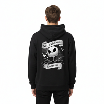 Sweat à Capuche Disney Jack Skellington Officiel – What a Wonderful Nightmare Disney Sweat-shirt