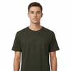 T-shirt Jurassic Park à Logo Officiel 3D Vert Kaki