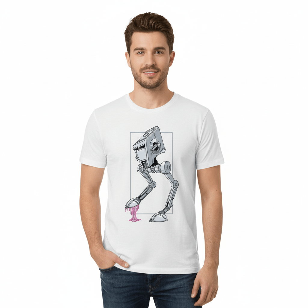 T-shirt Star Wars AT-ST – Design Humoristique Officiel
