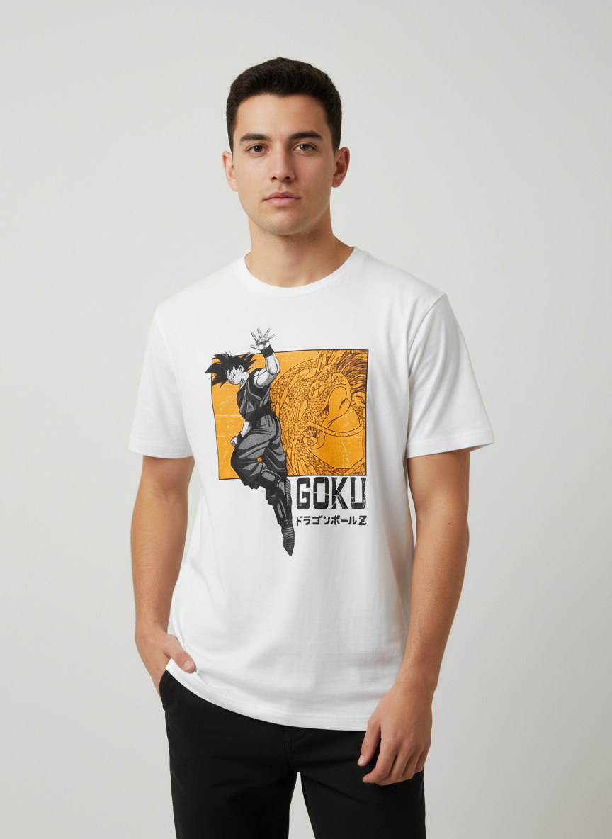 T-Shirt Dragon Ball Z Goku Oversize Premium Design