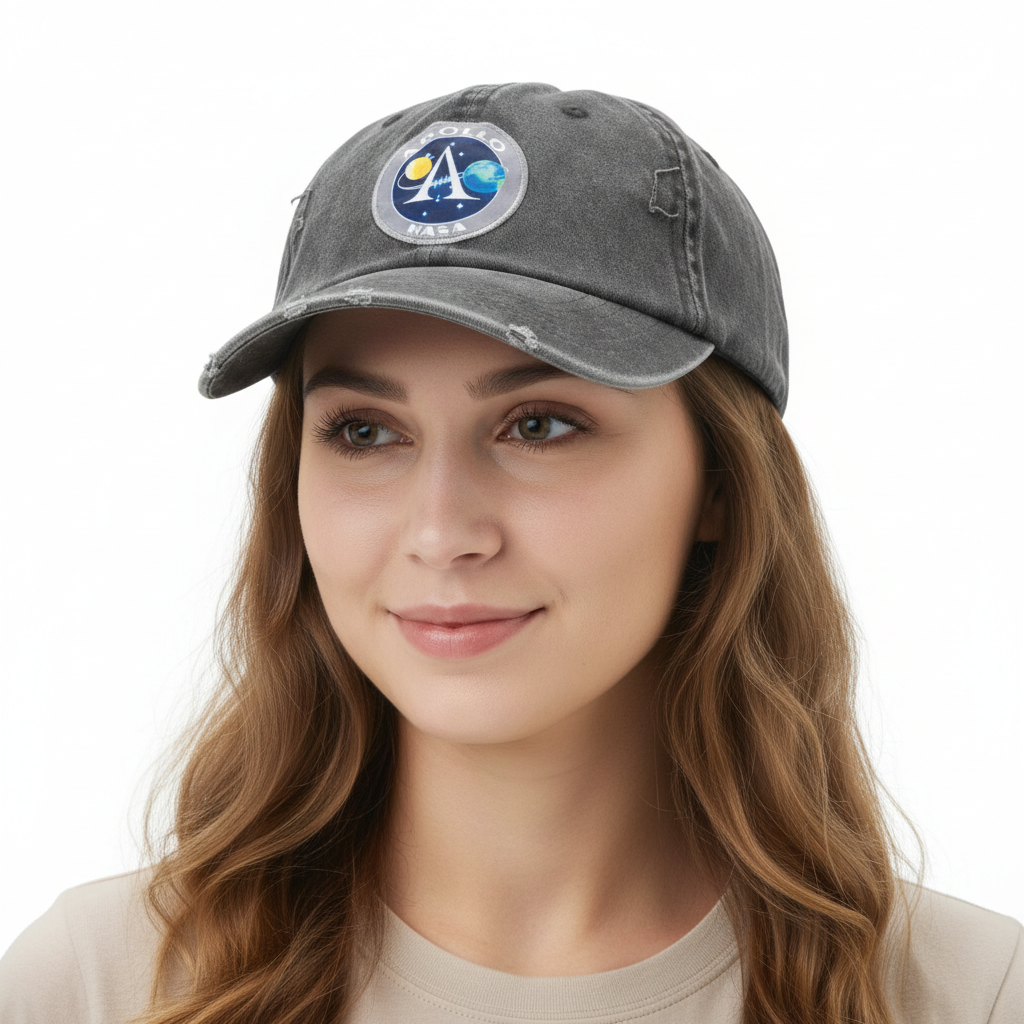 Casquette vintage NASA Apollo - Style classique