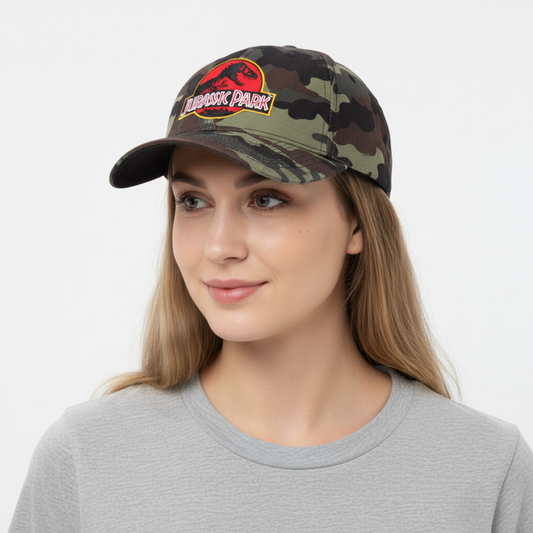 Casquette Jurassic Park - Camouflage Logo