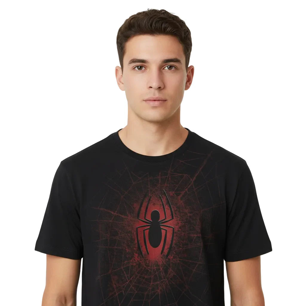 T-shirt Marvel Spider-Man - Destroyed Spider Web