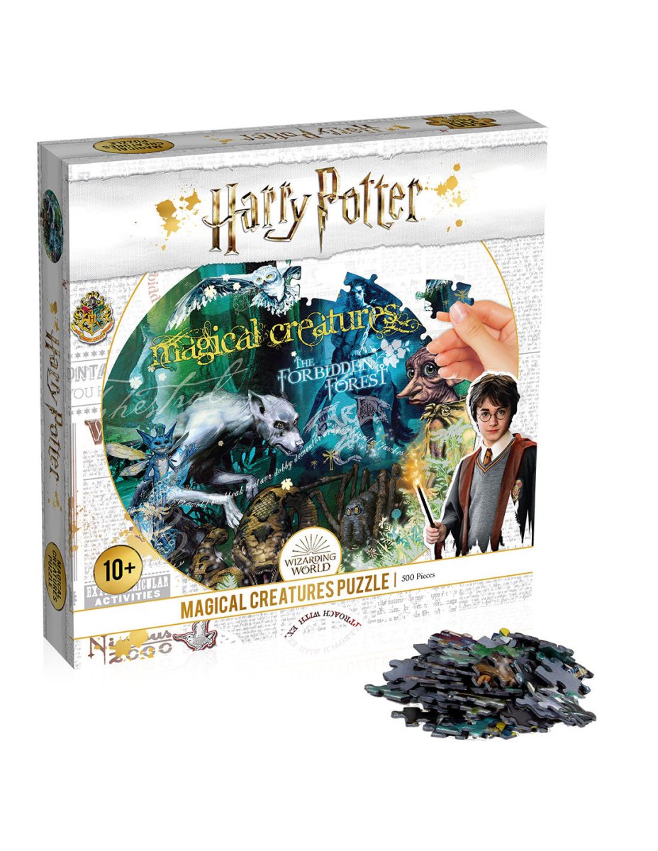 Puzzle Harry Potter - Créatures Magiques - 500 pièces - Legend Icon Puzzle Winning Moves