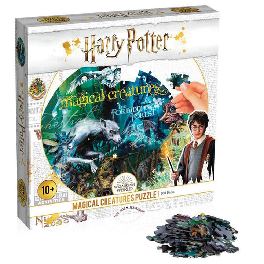 Puzzle Harry Potter - Créatures Magiques - 500 pièces - Legend Icon Puzzle Winning Moves