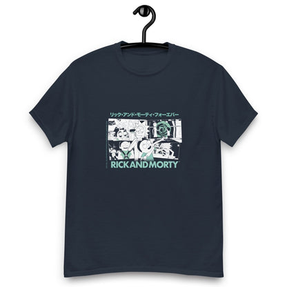 Rick And Morty Forever Anime Style Adventure T-shirt