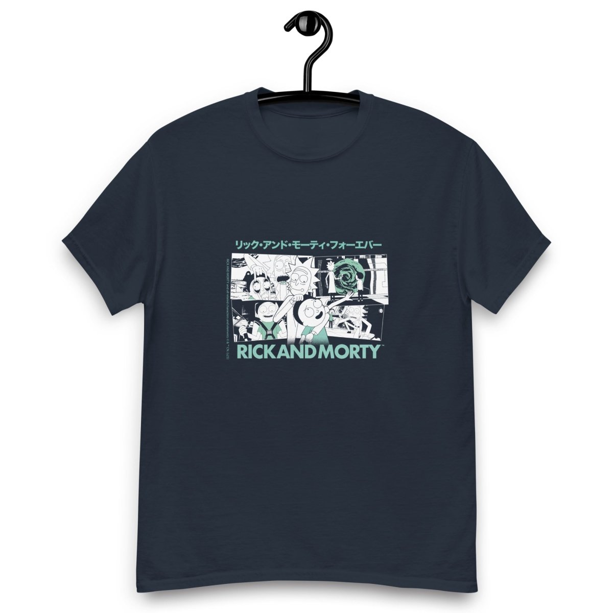 Rick And Morty Forever Anime Style Adventure T-shirt