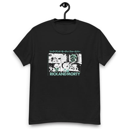 Rick And Morty Forever Anime Style Adventure T-shirt