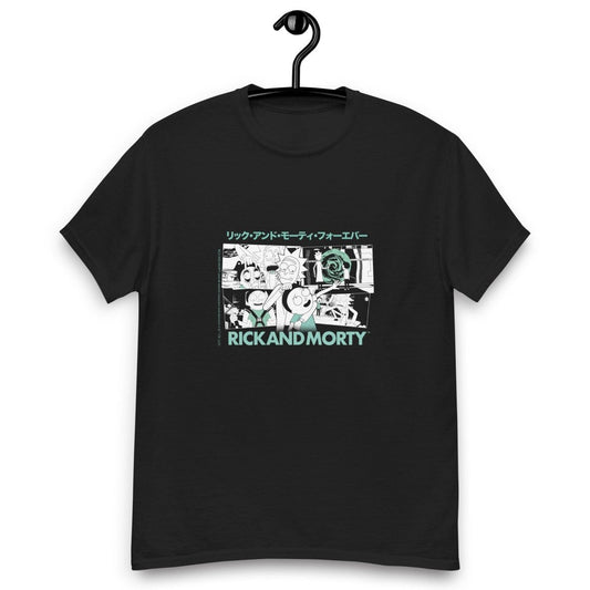 Rick And Morty Forever Anime Style Adventure T-shirt