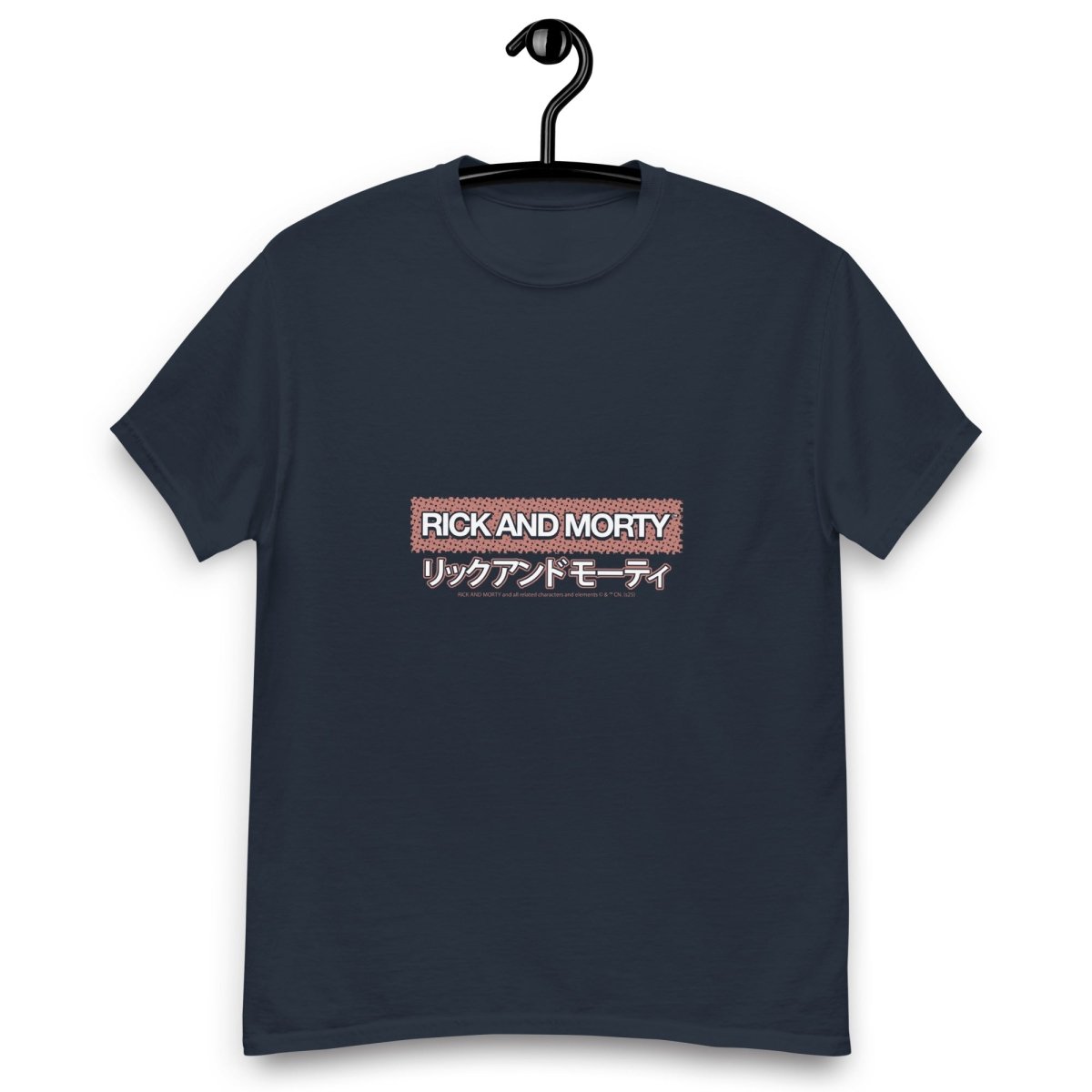 Rick And Morty Japanese Style Text Design T-shirt