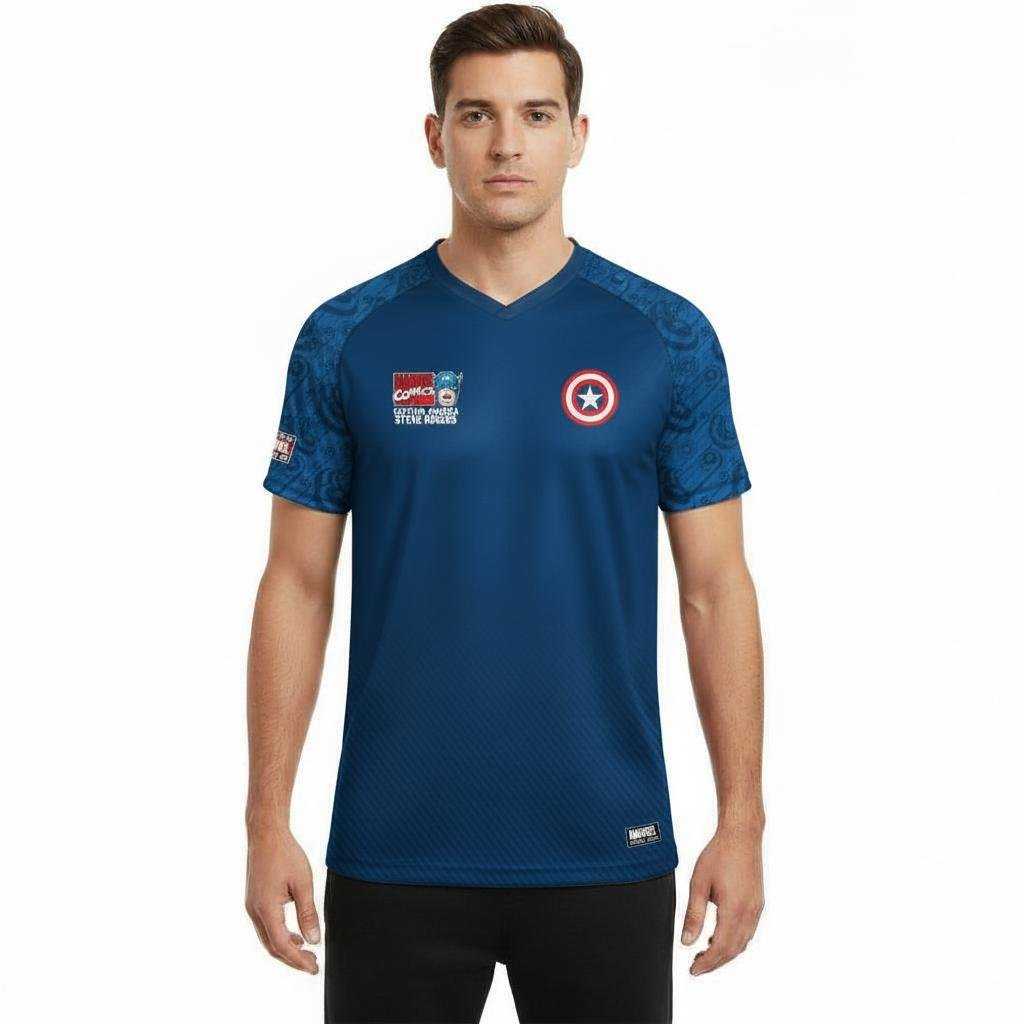 Maillot Foot Captain America Jersey 41