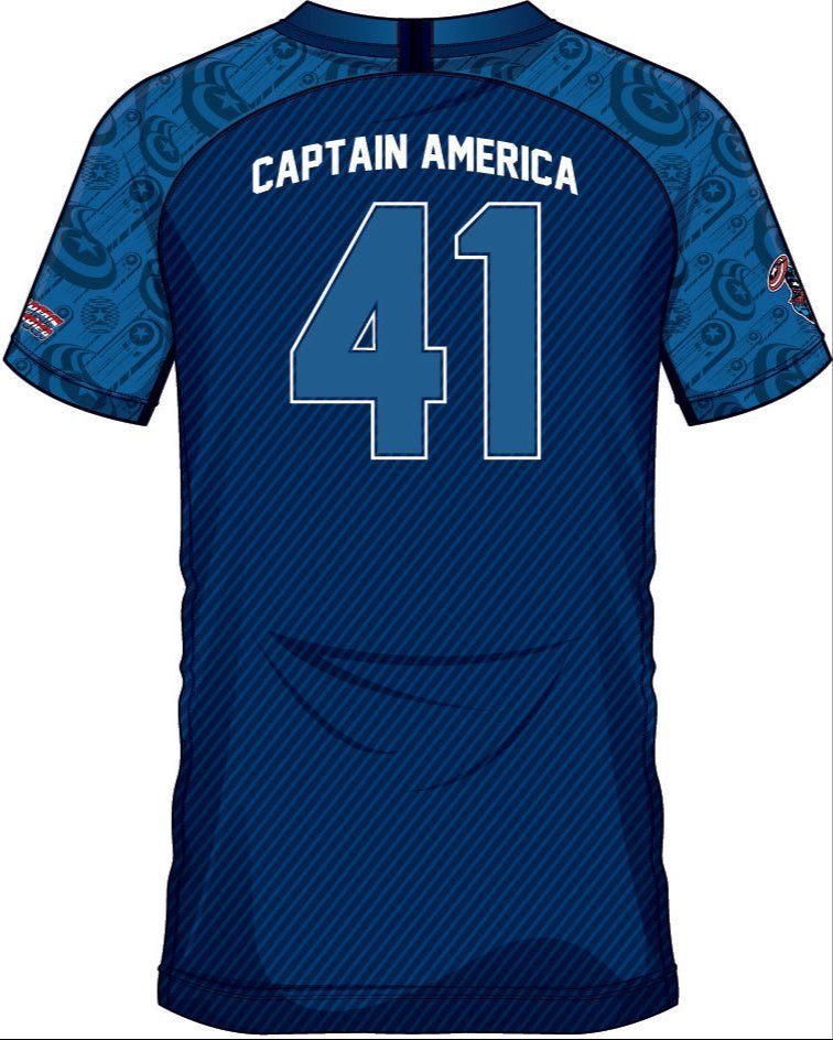 SOCCER JERSEY CAPTAIN AMERICA 41 - Legend Icon MARVEL