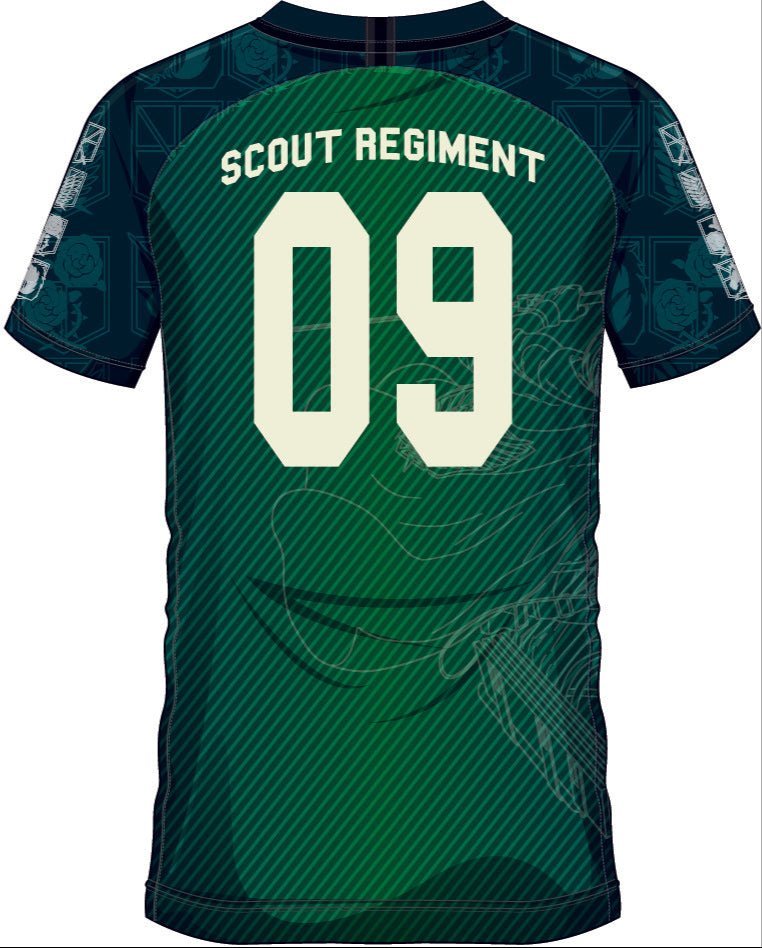 SOCCER JERSEY SCOUT REGIMENT 09 - Legend Icon L'Attaque des Titans