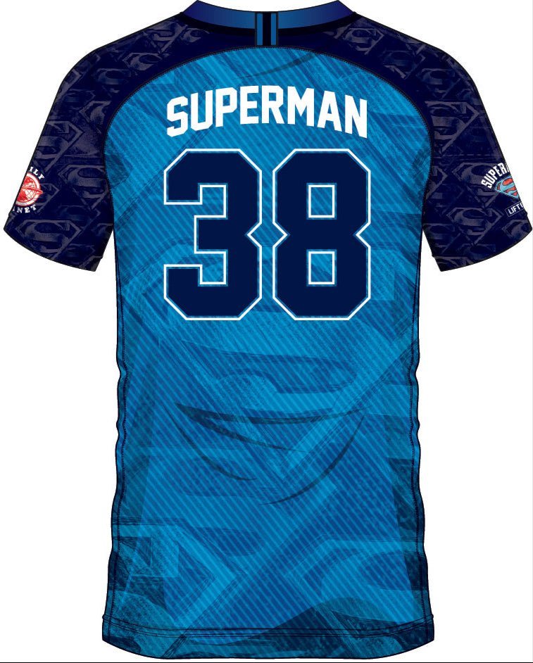 SOCCER JERSEY SUPERMAN 38 - Legend Icon T-shirt DC Comics