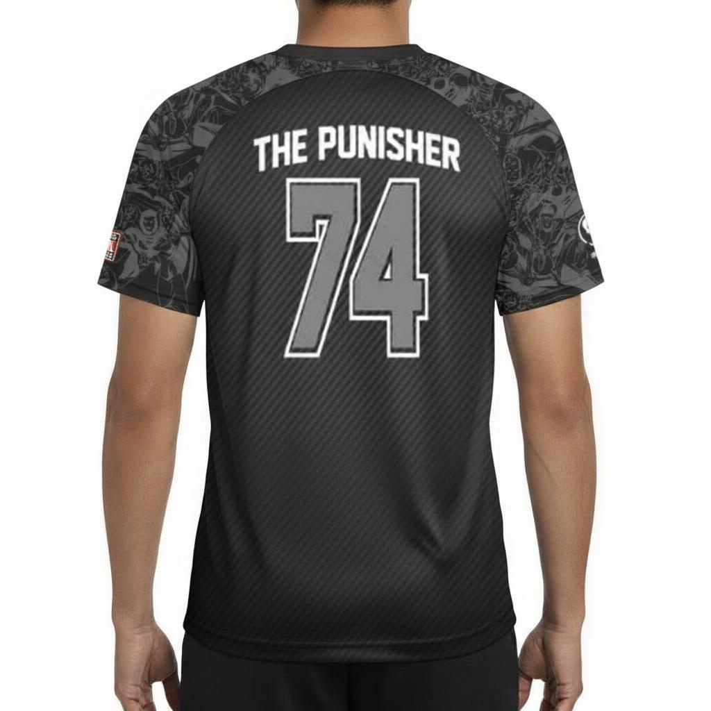 SOCCER JERSEY THE PUNISHER 74 - Legend Icon MARVEL