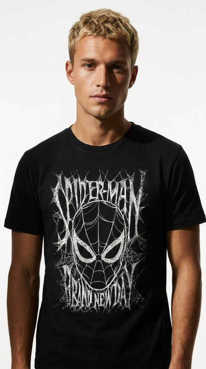 Spider-Man Brand New Day Graphic T-Shirt - Black