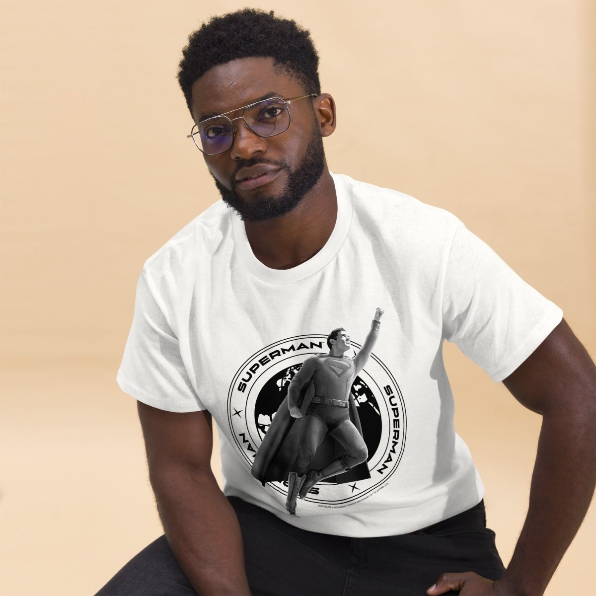 T-shirt avec Logo Superman Nouveau Film 2025