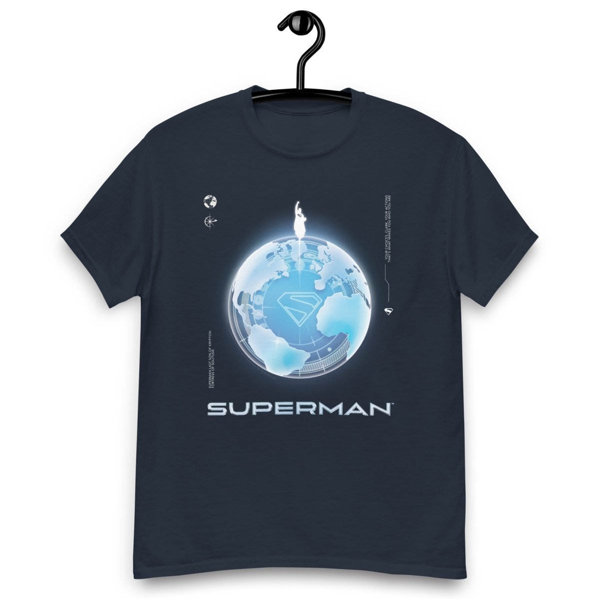T-shirt Design Superman 2025 - Globe Vision