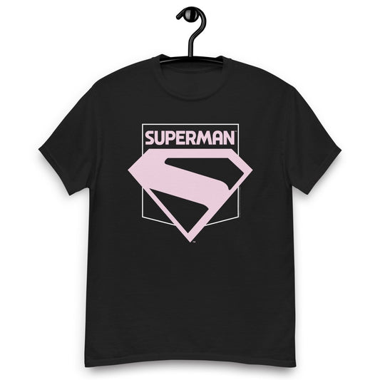 T-shirt logo rose de Superman pour le film 2025