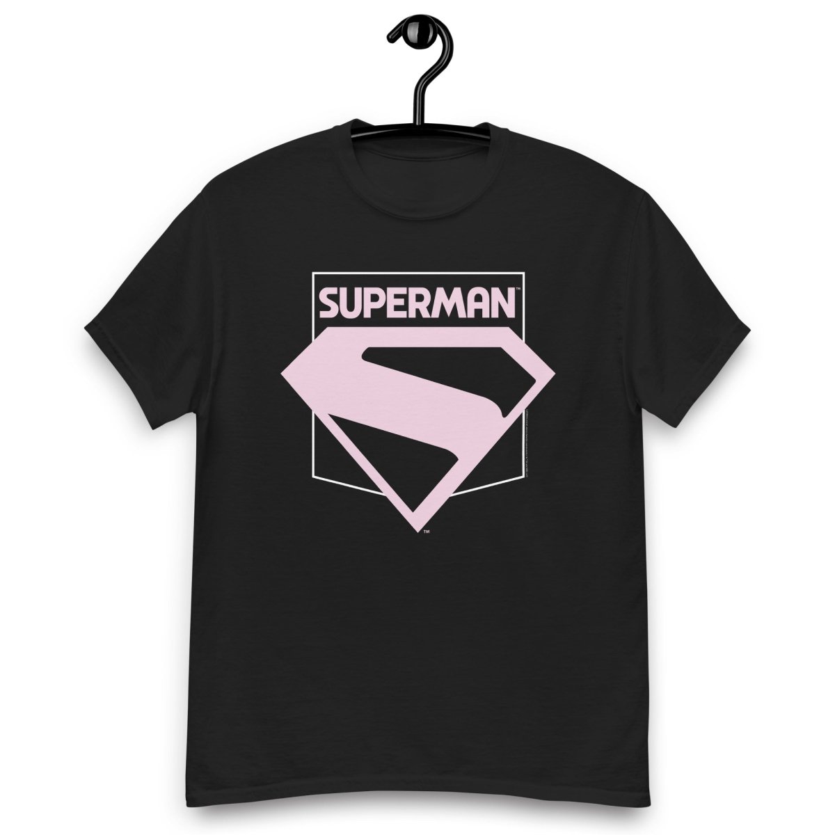 T-shirt logo rose de Superman pour le film 2025