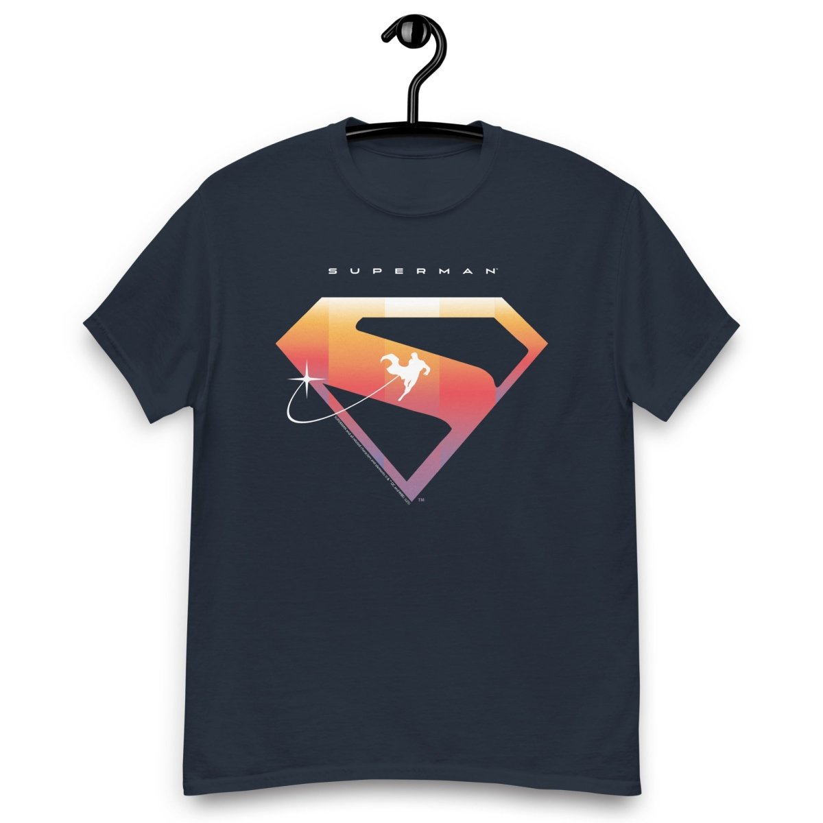 T-shirt Superman 2025 avec Symbole et Silhouette