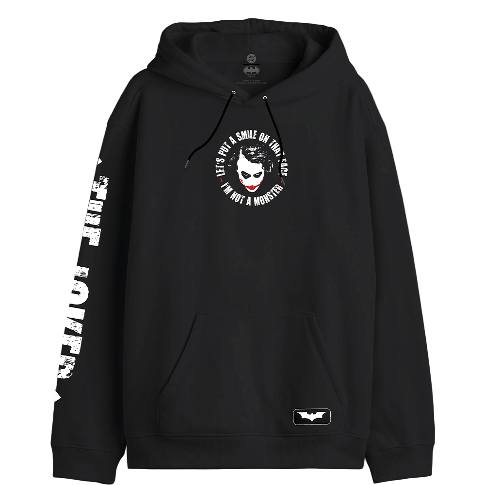 Sweat à Capuche Joker Officiel – Let’s Put a Smile / Why So Serious DC Comics Sweat-shirt