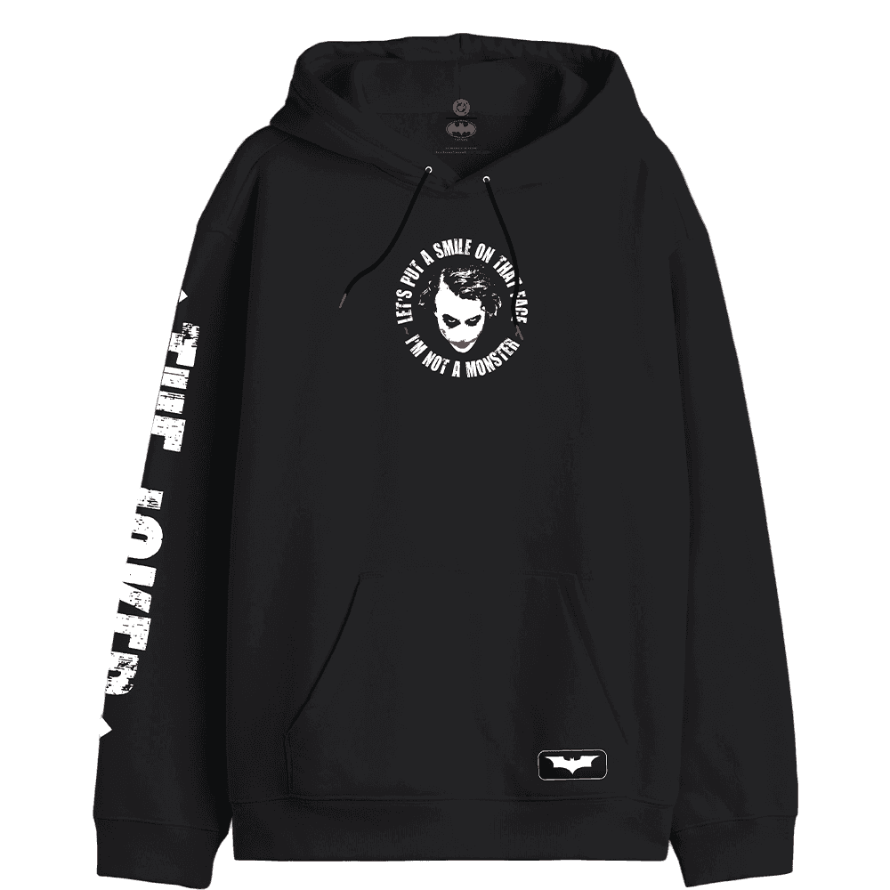 Sweat à Capuche Joker Officiel – Let’s Put a Smile / Why So Serious DC Comics Sweat-shirt