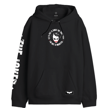Sweat à Capuche Joker Officiel – Let’s Put a Smile / Why So Serious - Legend Stuff - DC Comics - Sweat-shirt