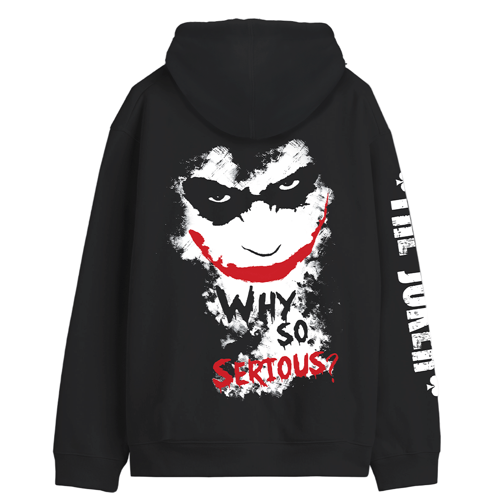 Sweat à Capuche Joker Officiel – Let’s Put a Smile / Why So Serious - Legend Stuff - DC Comics - Sweat-shirt