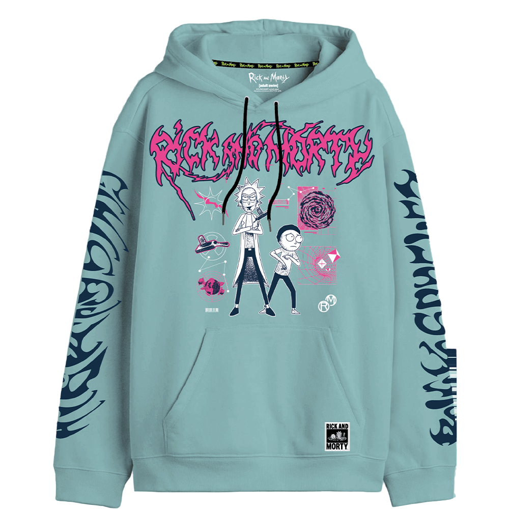Sweat à Capuche Rick and Morty Officiel – Portal Design Rick et Morty Sweat-shirt
