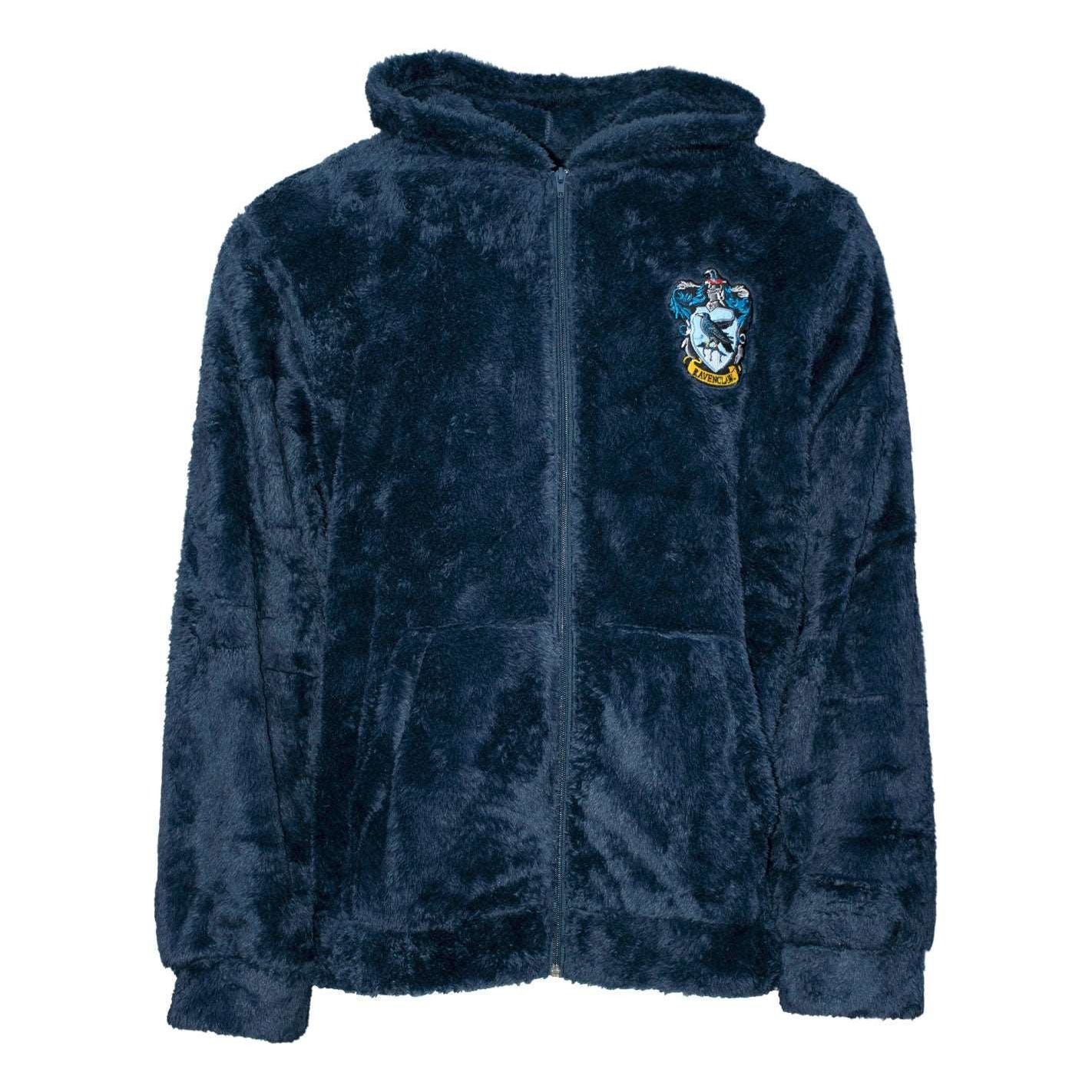 Sweat Harry Potter Ravenclaw - Sweat peluché bleu