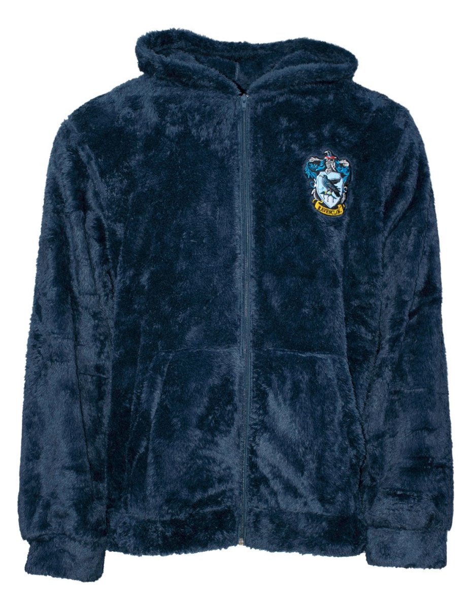 Sweat Harry Potter Ravenclaw - Sweat peluché bleu
