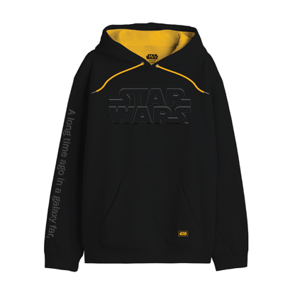 Sweat Star Wars Noir – Hoodie Officiel Logo Classique Star Wars Sweat-shirt
